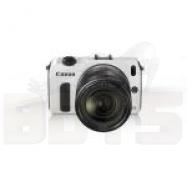 Canon EOS M White Compact System Camera + 18-55mm lens