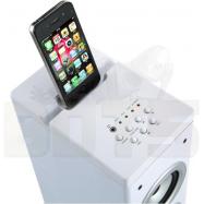 Dmtech Tower Speaker with iPad/iPod/iPhone Dock - White